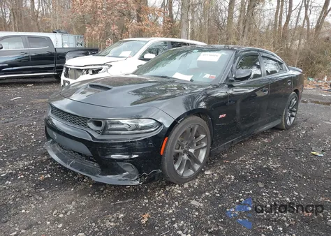 2020 Dodge Charger Scat Pack Rwd из США, поврежденный, VIN 2C3CDXGJ2LH114580